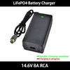 12V 8A 14.6V 8A Lifepo4 Ladegerät AC 100-240V 4S 12V/12.8V Lithium-Eisenphosphat-Akkupack-Ladegerät Es wird mit einem Lüfter geliefert
