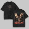 Mænds Elden Ring Malenia Grafisk T-shirt - Gotisk Dark Souls Slidt Retro