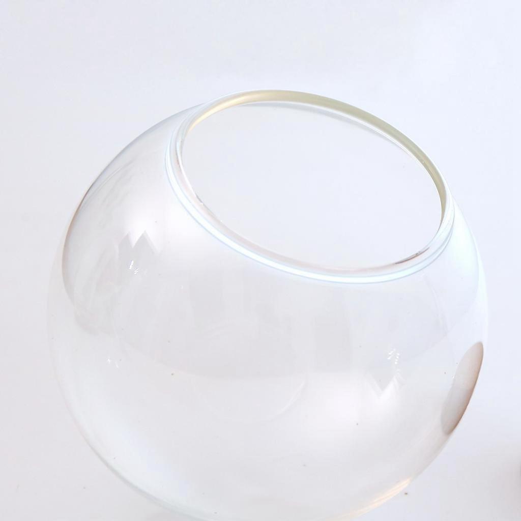 Glasglocke mit Sockel Valentinstagsdekoration Glasglocke Glaskugelglocke