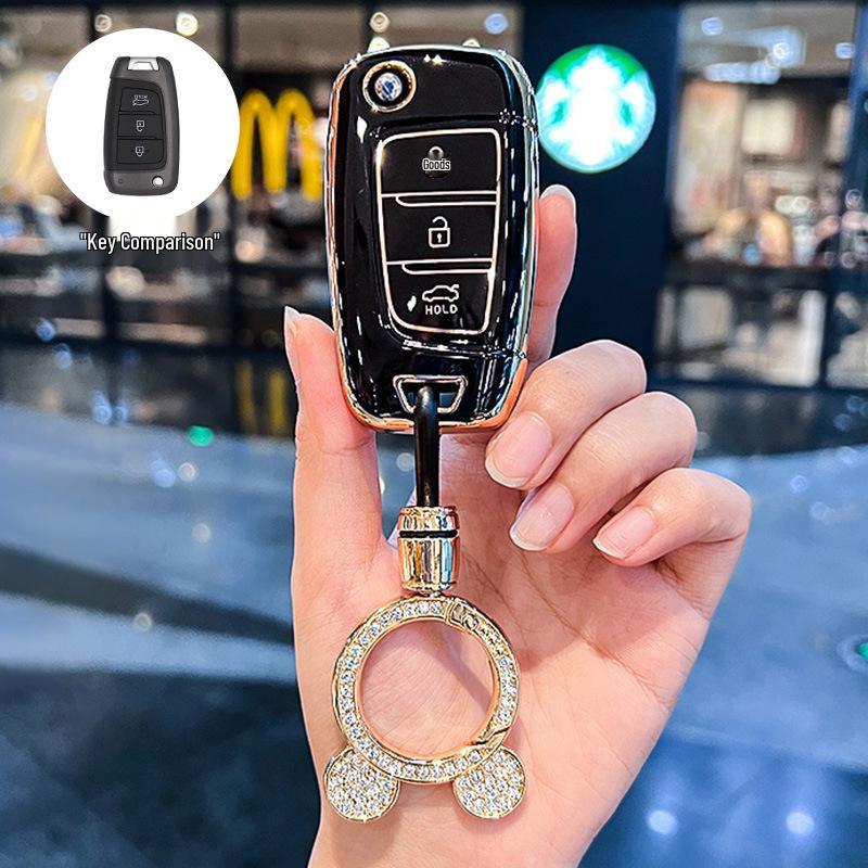Hyundai Key Case for Ix35, Langdong, Mingtu, Lingdong, Elantra, Yue Dong, Ix25, Reina, Festiva