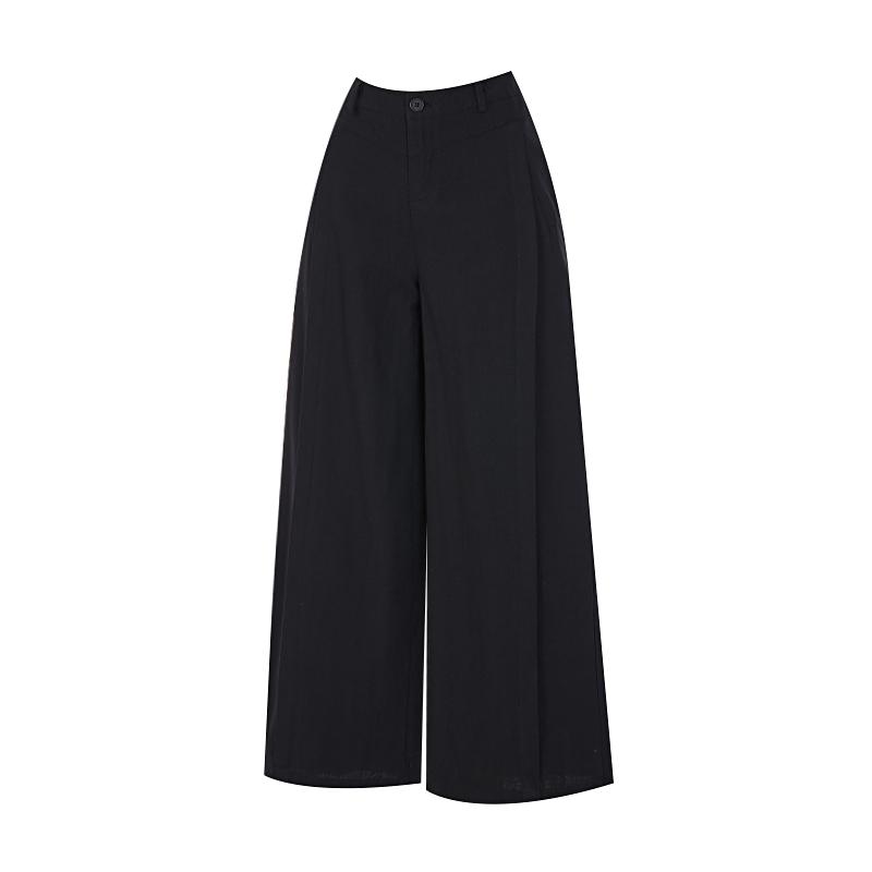 TVIEW Cut Straight Fit Linen Pants_V6B-Cpt013
