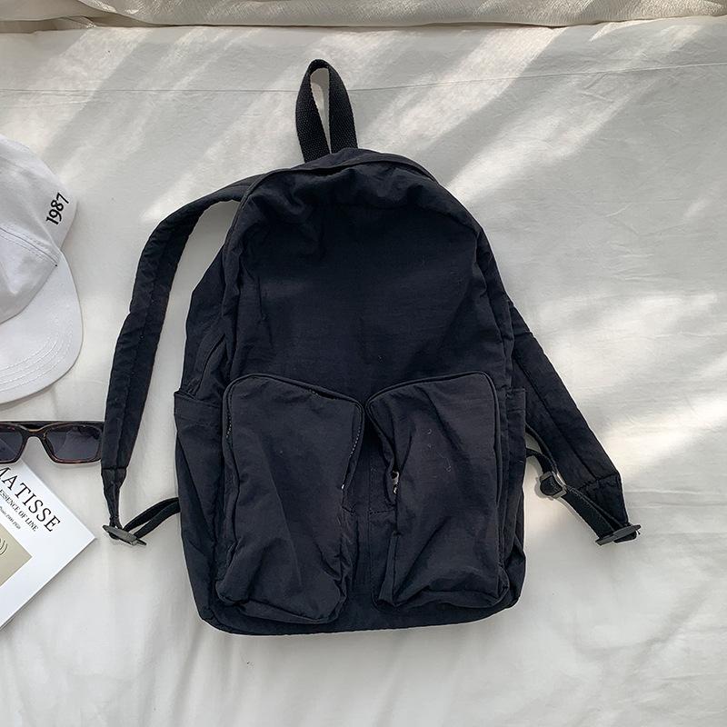 New backpack female college students leisure travel bagpack large capacity multi-pocket single shoulder bag commuting school bag