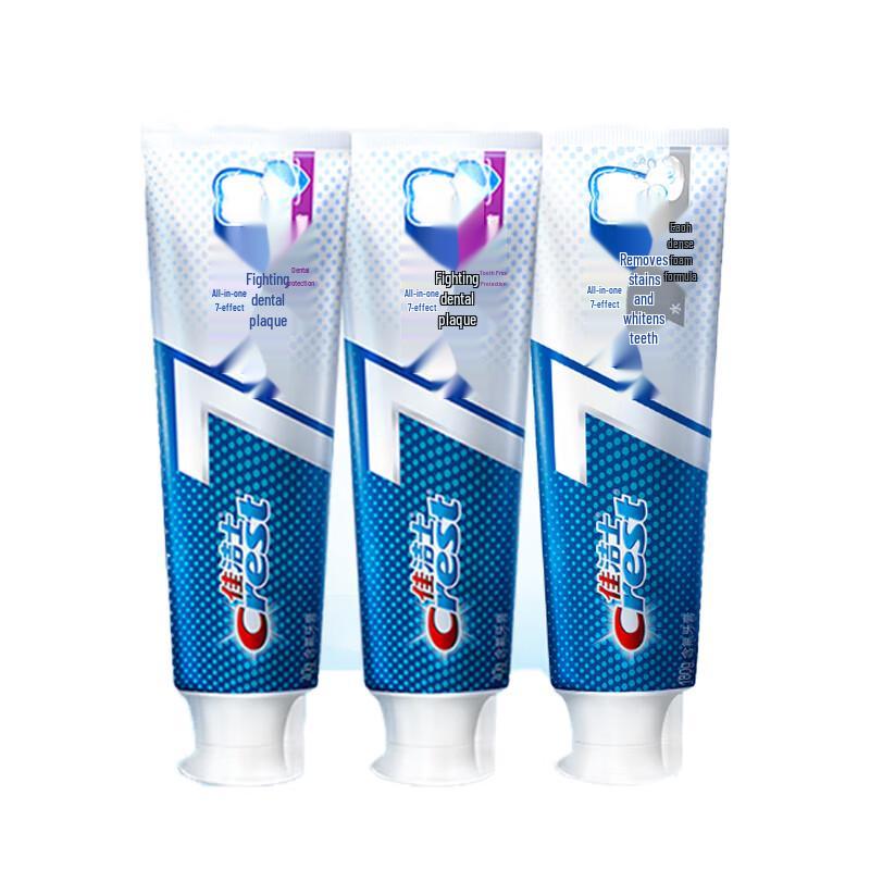 

Crest 7-Effect Plaque & Stain Removal Toothpaste Combo Pack