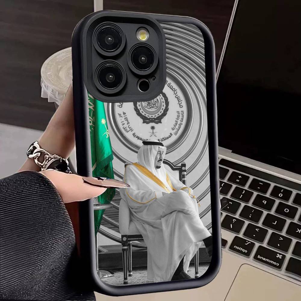 Salman of Saudi Arabia Phone Case For Iphone 11 12 13 14 15 16 17 Pro Max Mini Plus Soft TPU Back Cover