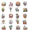50 Cartoon Art Skull Graffiti Stickers Personalized Decorative Guitar Notebook Suitcase DIY Waterproof Stickers