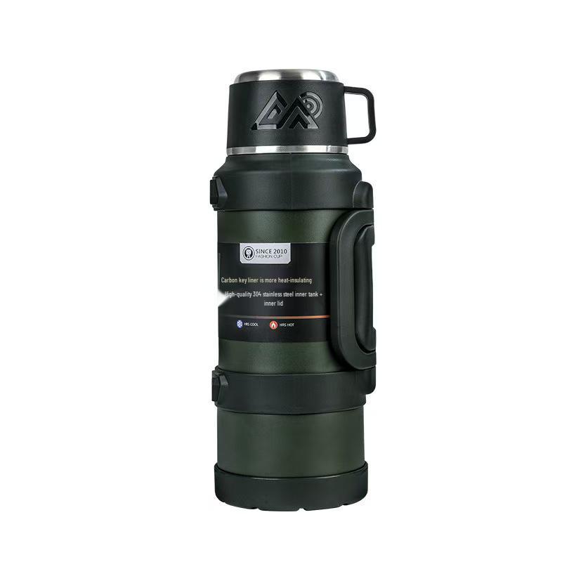 316 Large Capacity Outdoor Stainless Steel Insulated Sports Teapot and Water Cup