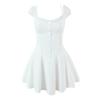 Hot-Selling Pure Desire White Dress: European & American Women's Fashion