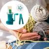 Knitting Tool Household Hand Spool Knitter Hand-Operated Weaving Knitting Machine Craft Bracelets Weave Tool