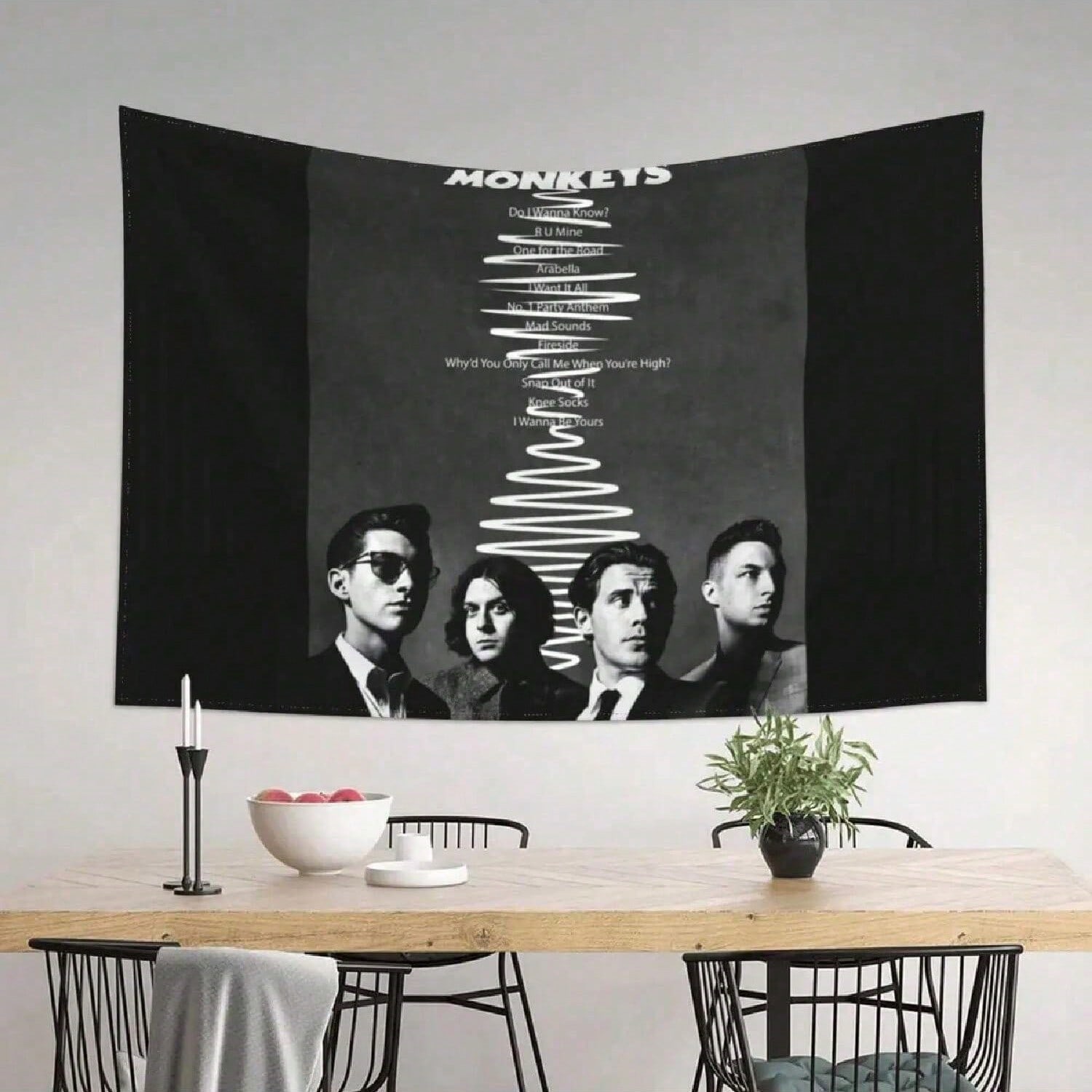 Death Ramps, Arctic Monkey s T-Shirt, Arctic Monkey s Poster, Arctic Monkey s Sticker Tapestry Aesthetic Room Decors Tapestry S разноцветный