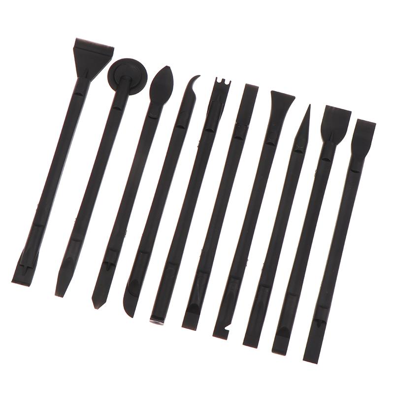 10Pcs/Set Newest 10 In 1 Plastic Crowbar Disassembly Spudger Opening Tools Kit For Mobile Phone Computer Repairing Opening Tools