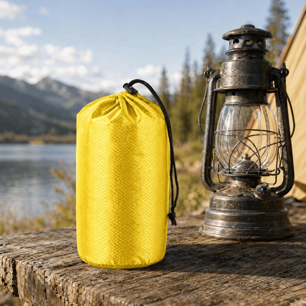3 Pcs Grid Nylon Stuff Sack Waterproof Storage Sack Durable Compression Sack  Backpacking