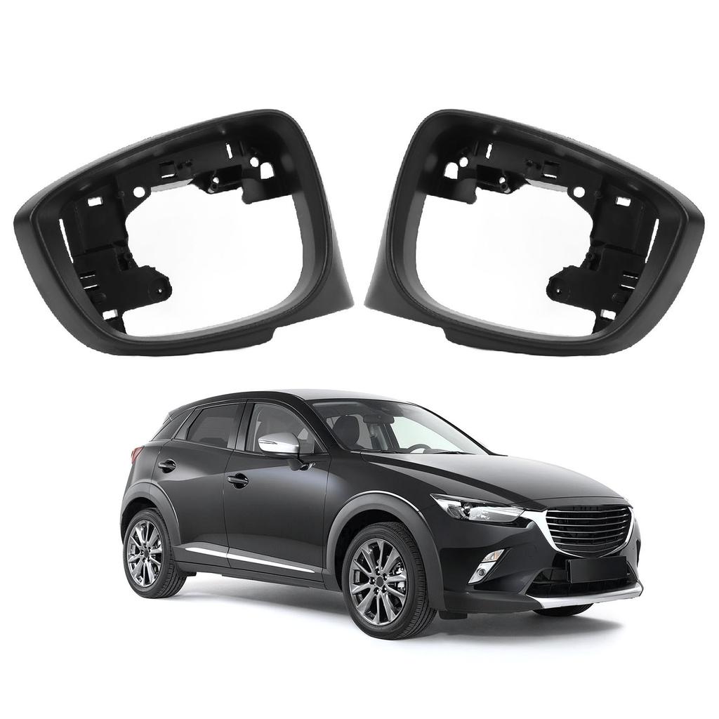 Seite Spiegel Abdeckung Rahmen Schwarz Dekorative Tür Seite Flügel Rückspiegel Rahmen Ersatz für