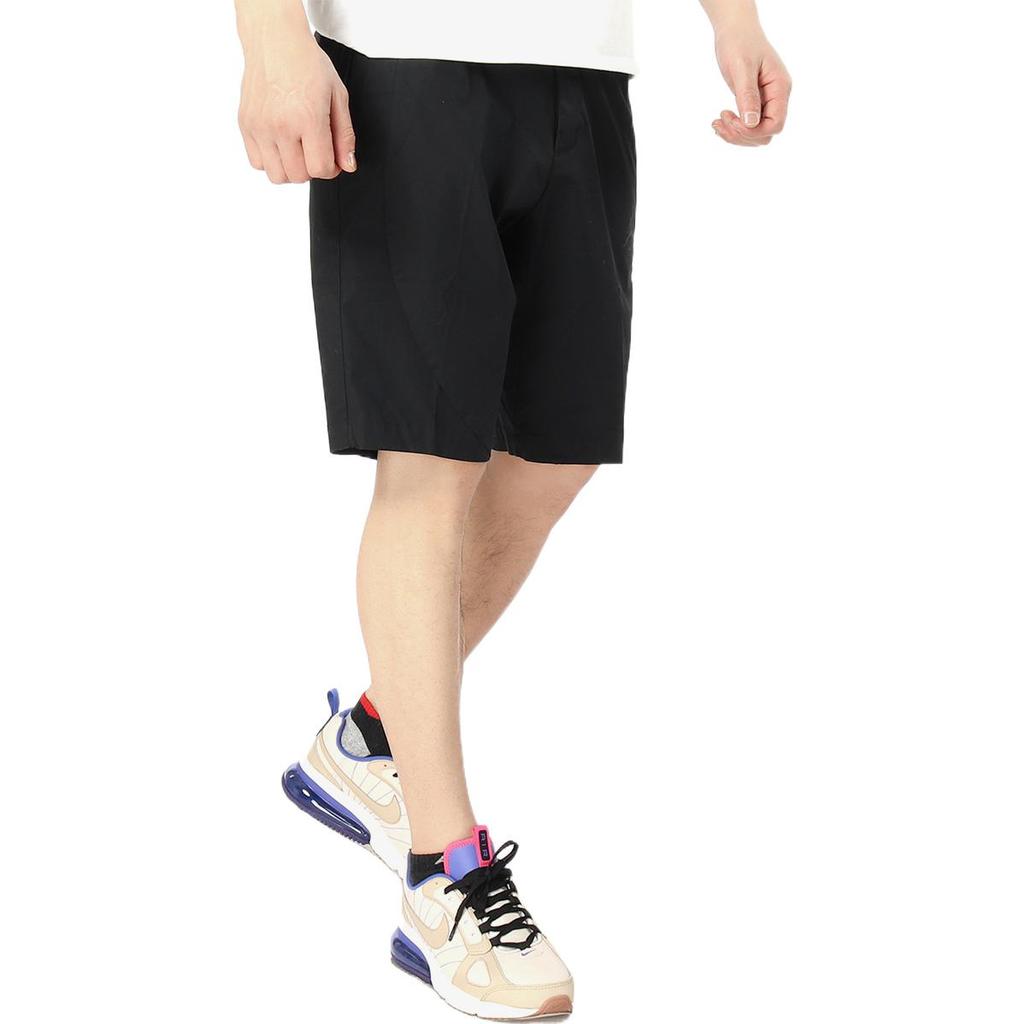 Jordan Printed Logo Solid Color Elastic Straight-Leg Shorts Men Bottoms Black 914421-010
