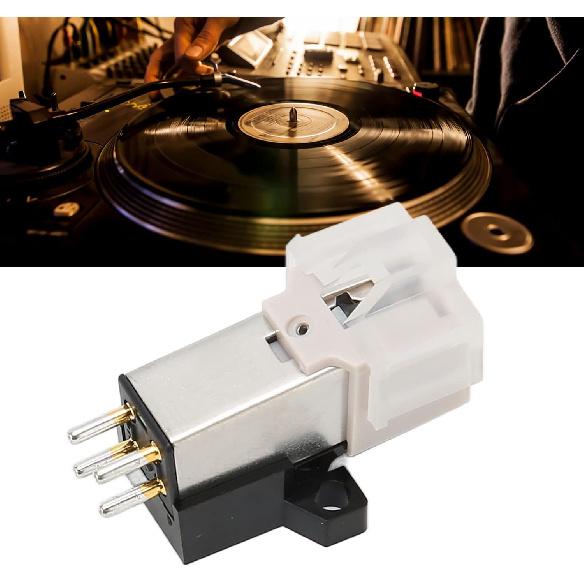 At 3600L Dual Moving Magnet Turntable Cartridge, Magnetic Cartridge , Compact and Portable, for Record Player
