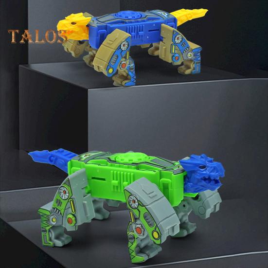 Transforming Dinosaur Fidget Spinner Toy Stress Anxiety Relief Kids Teens Adults Deformation Dino Spinning Toy Fingertip Gyroscope