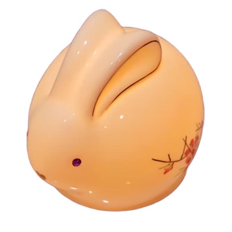 Cheerway Dream Rabbit Ceramic Smart Voice Night Light