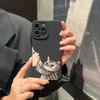 Cat American Short Shorthair Kiss Phone Case for iPhone 16 Cases iPhone 15 14 13 12 Mini 11 Pro Max 16 7 8 Plus XS SE Back Cover
