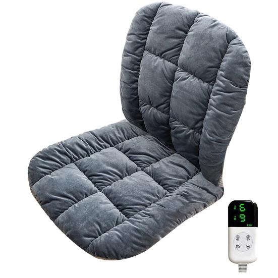 Коврик с подогревом USB-перезаряжаемый толстый плюшевый быстро нагревающийся съемный моющийся с наполнителем из полипропилена и хлопка для офиса 4839₽