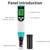 Digital Food PH Meter 0.00~14.00pH Temp PH Tester EC Meter for Meat Dough Sausage Cheese Soil Tester High Accuracy