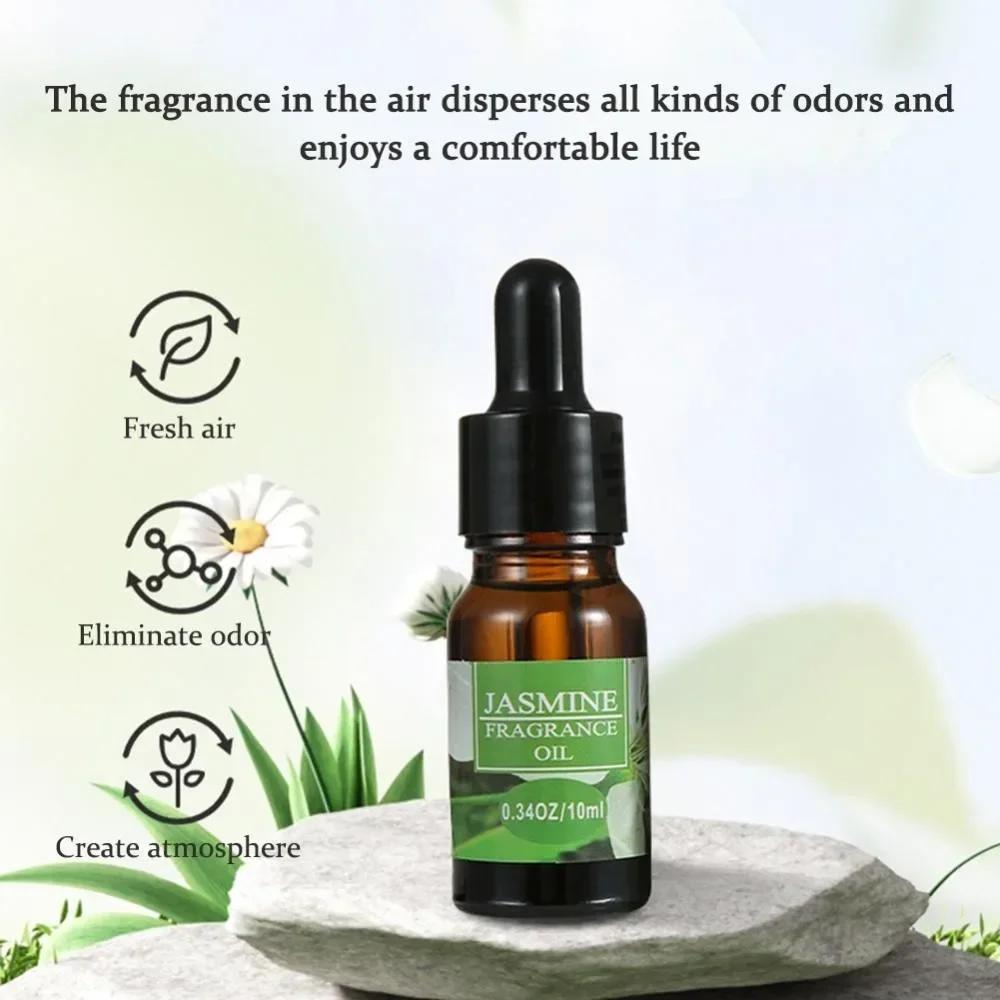 1PC Car Perfume Refill Liquid Flavor Essential Oil with Dropper Car Air Freshener Refill For Air Humidifier Home Auto Fragrance