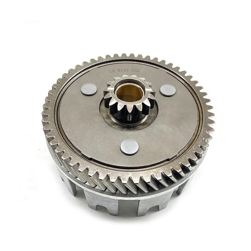 Motorcycle Clutch Assembly Engine Stator Cover For Yamaha DT230 MT250 Transmission Disc Dirt Bike Parts DT250cc HJ250H