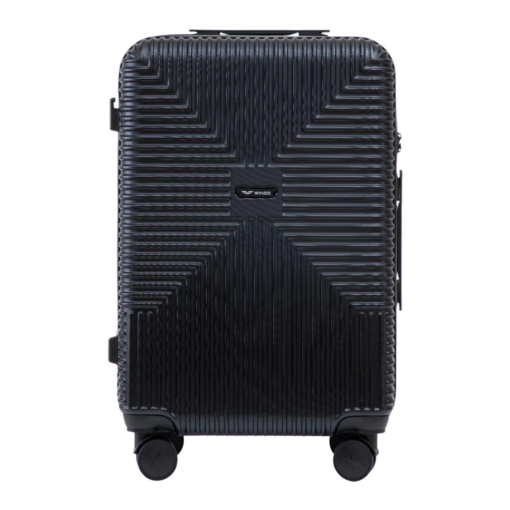 Wings Pc Eco Jackdaw 24" Medium Suitcase Black