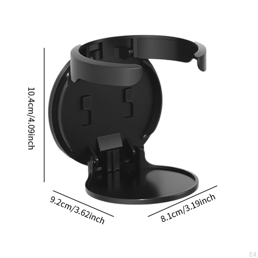 Wall Mounted Cup Holder Coffee Mup Rack Stable Versatile Easy Installation Foldable Drink for