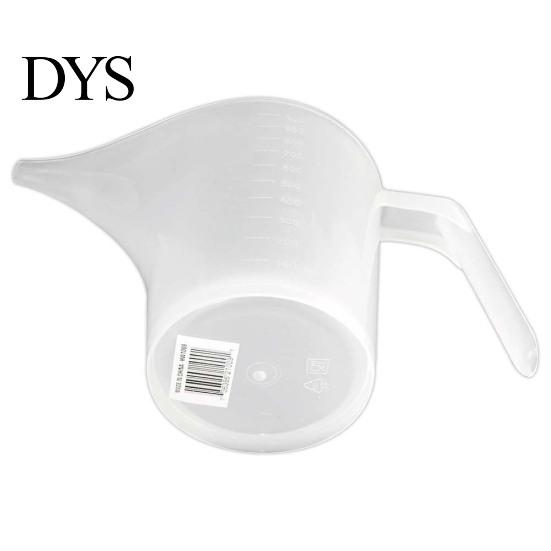 Tazza dosatrice con beccuccio affilato per dolci in plastica da 1000 ml con scala