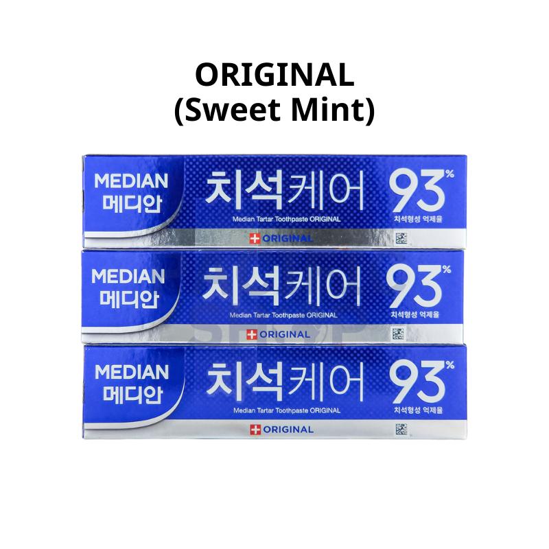 Median 93% Fortschrittliche Zahnstein Zahncreme Dental Iq 120g*3 Stück