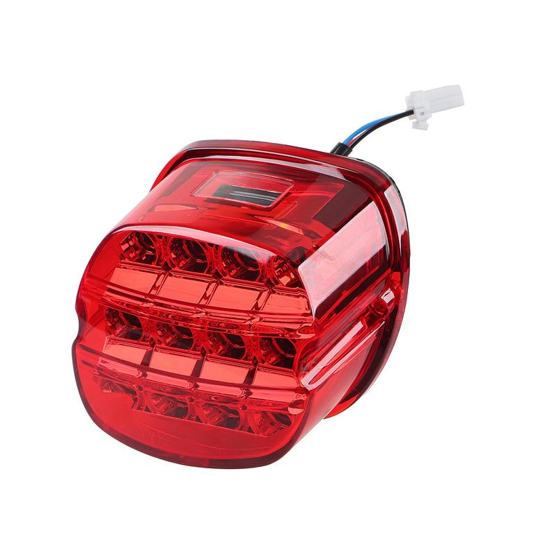 Red Lens LED Brake Tail Light for Harley Electra Glide Fatboy Ultra Limited Dyna