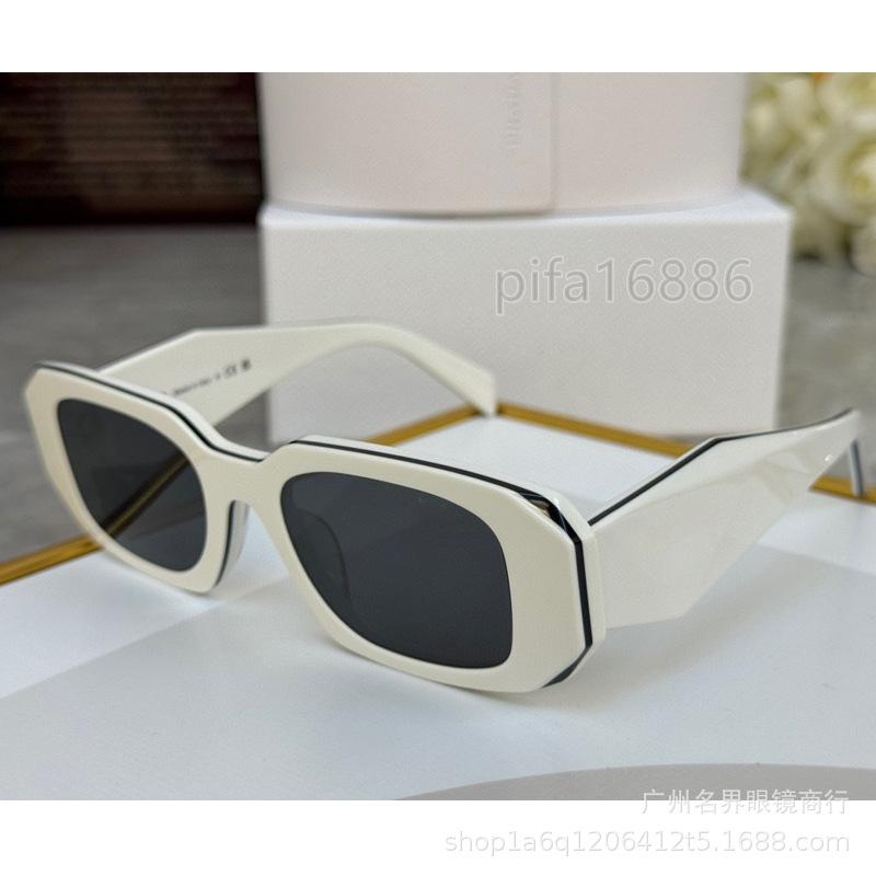 Pujia sunglasses for men and women, European and American fashion retro sunglasses UV400Protective UV-resistant acetate fiber 17w