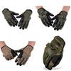 Tactical Gloves For Men Full Finger Training With Non-slip Grip For Motorcycle Riding Characters Included)