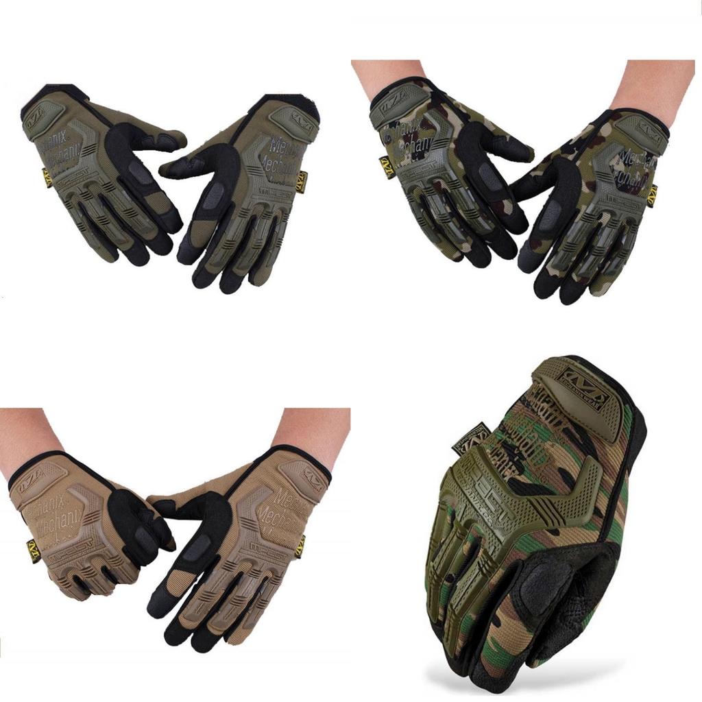 Tactical Gloves For Men Full Finger Training With Non-slip Grip For Motorcycle Riding Characters Included)