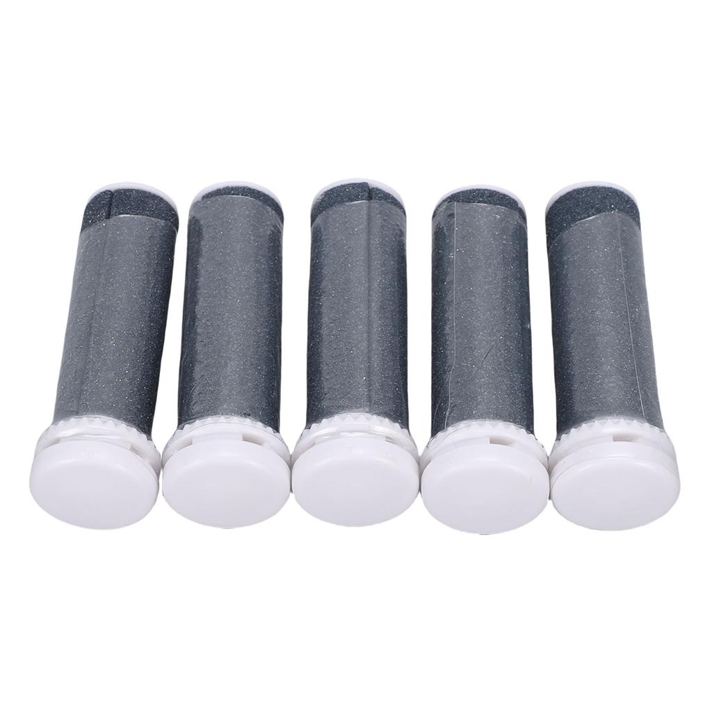 5 STÜCKE Fußfeile Rollenköpfe Passend für Micro Pedi Nano Wiederverwendbarer Quarzstein Hornhautentferner Rolle Nachfüllung für Zuhause