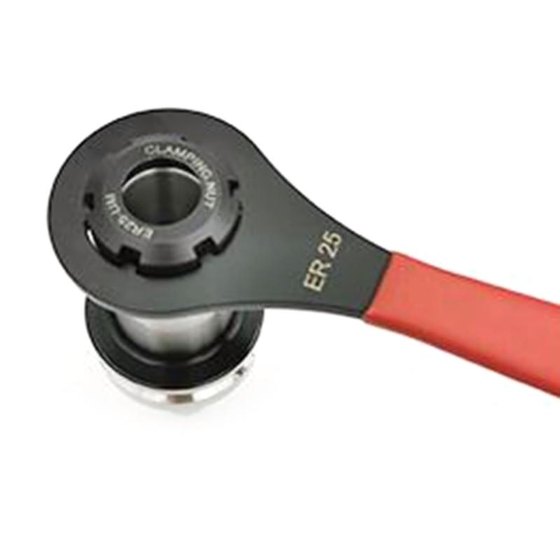 ER25 O-Typ Schlüssel Spannschlüssel Spannzangenfutter Für Fräswerkzeug Drehwerkzeug Spannmutter Hochkohlenstoffstahl ER25 Schlüssel