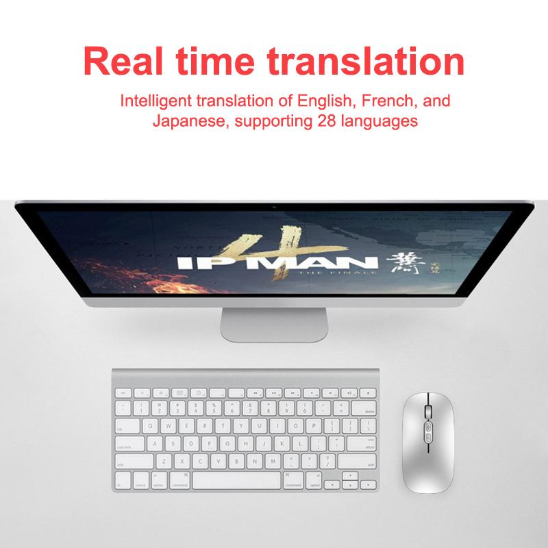 Ai Translation 2.4G Wireless Mouse For Laptop Computer Pc For Macbook Rechargeable Artificial Intelligent Mice Voice Control