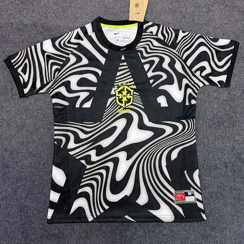 Cupro nickel Nieuwe Brazili&euml; team Brazili&euml; Wereldbeker sportkleding nationaal team shirt op maat kort-mouw t-shirt grensoverschrijdende levering maatwerk XL