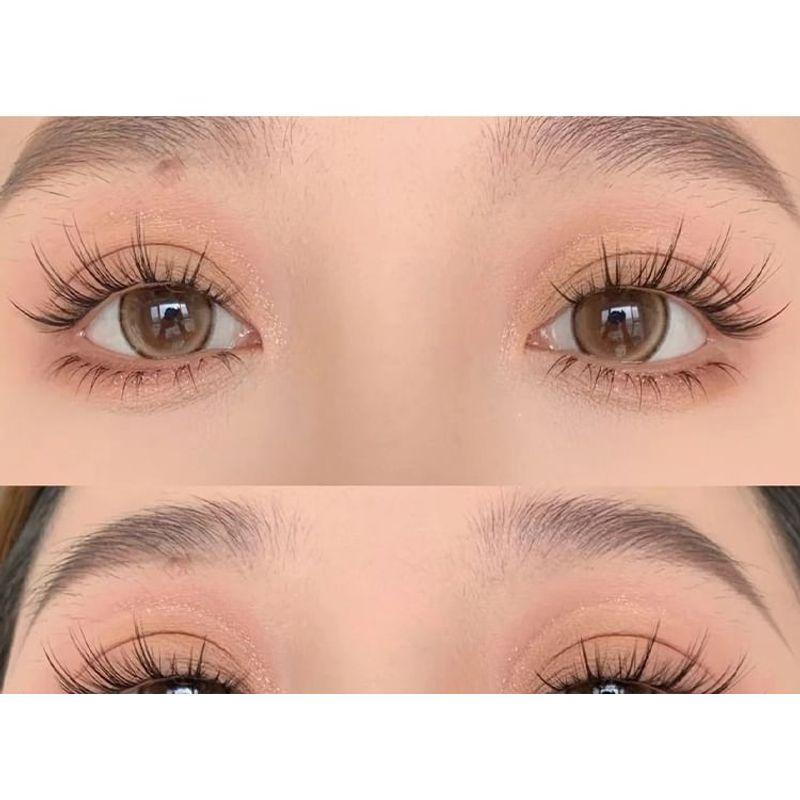 Denivyse - Mehrpack-Cluster-Wimpern mit Kreuzboden