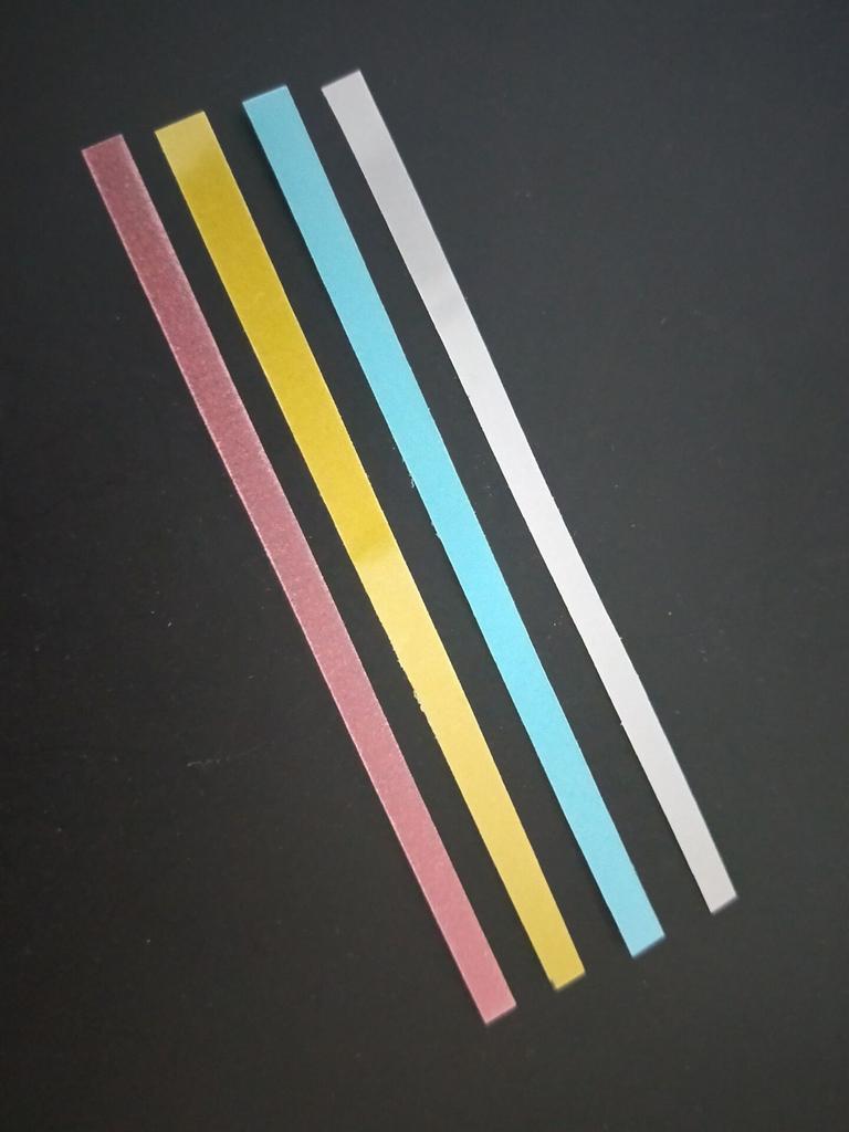 40pcs Dental Polyester Polishing Stick Strip with Single Side polishing Polystrips Whitening Materials 4mm width