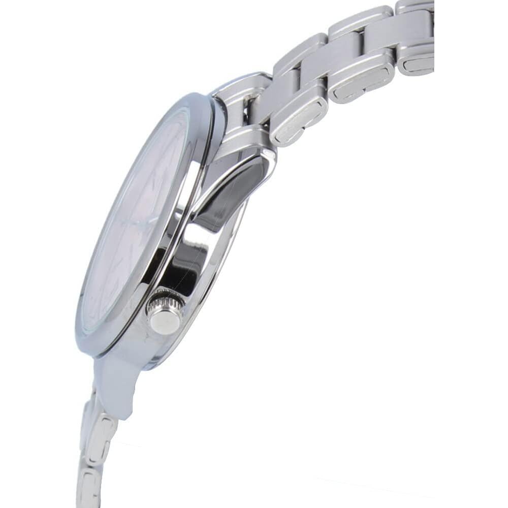 Casio Cheap Casio LTP-V005D-4B2 Women's Quartz Analog Watch Stainless Steel Silver Pink