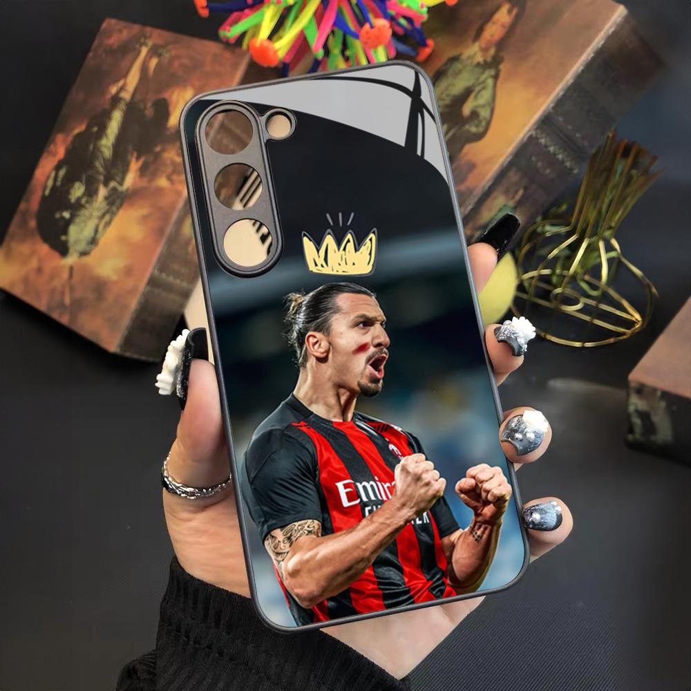 

Zlatan Ibrahimovic Phone Case for Samsung Galaxy S24 S23 S22 S21 S20 A24 A34 A54 A53 Note20 M54 Fe Ultra Plus Glass Samsung s22
