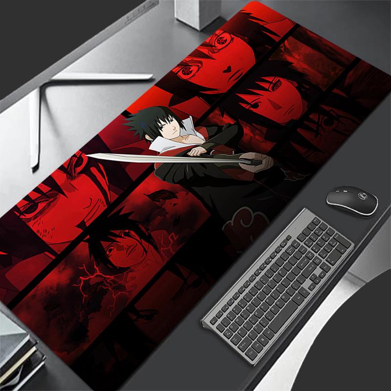 Exquisite Mouse Pad Naruto Sasuke Gamer Desk Mat Pc Computer Sexy Anime Mousepad Keyboard Pad Laptop Gaming Accessories Mausepad