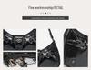 Tiefbraune Retro-Motorrad-Leder-Achsel-Schultertasche für Damen