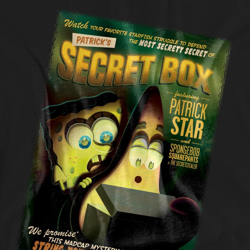 SpongeBob SquarePants Unisex Adult PatrickÂ´s Secret Box T-Shirt