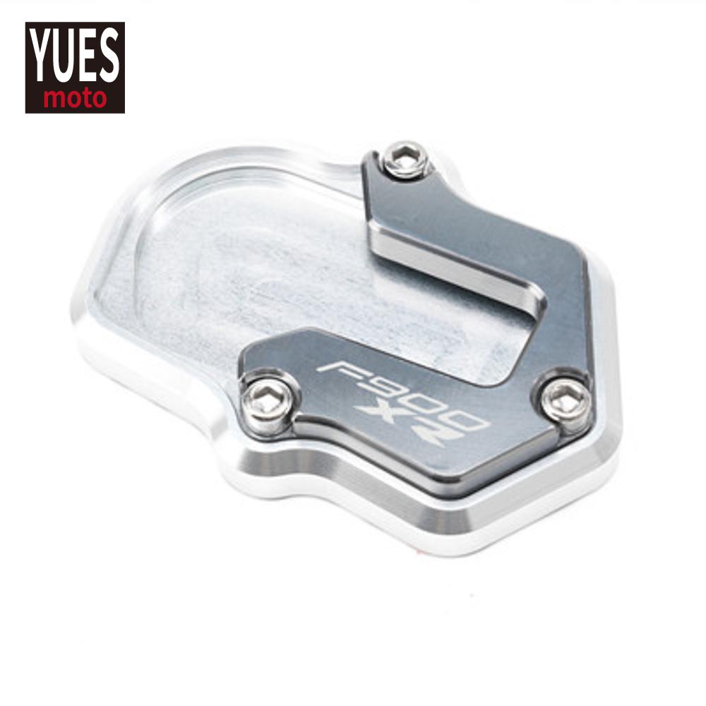 Motorcycle Accessories CNC Aluminum Kickstand Extension Pad For BMW F900R F900XR