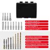 20PCS Drill Bit Set Screwdriver Bit Set Impact Driver Bit Set for Wood, Metal, Steel and Security