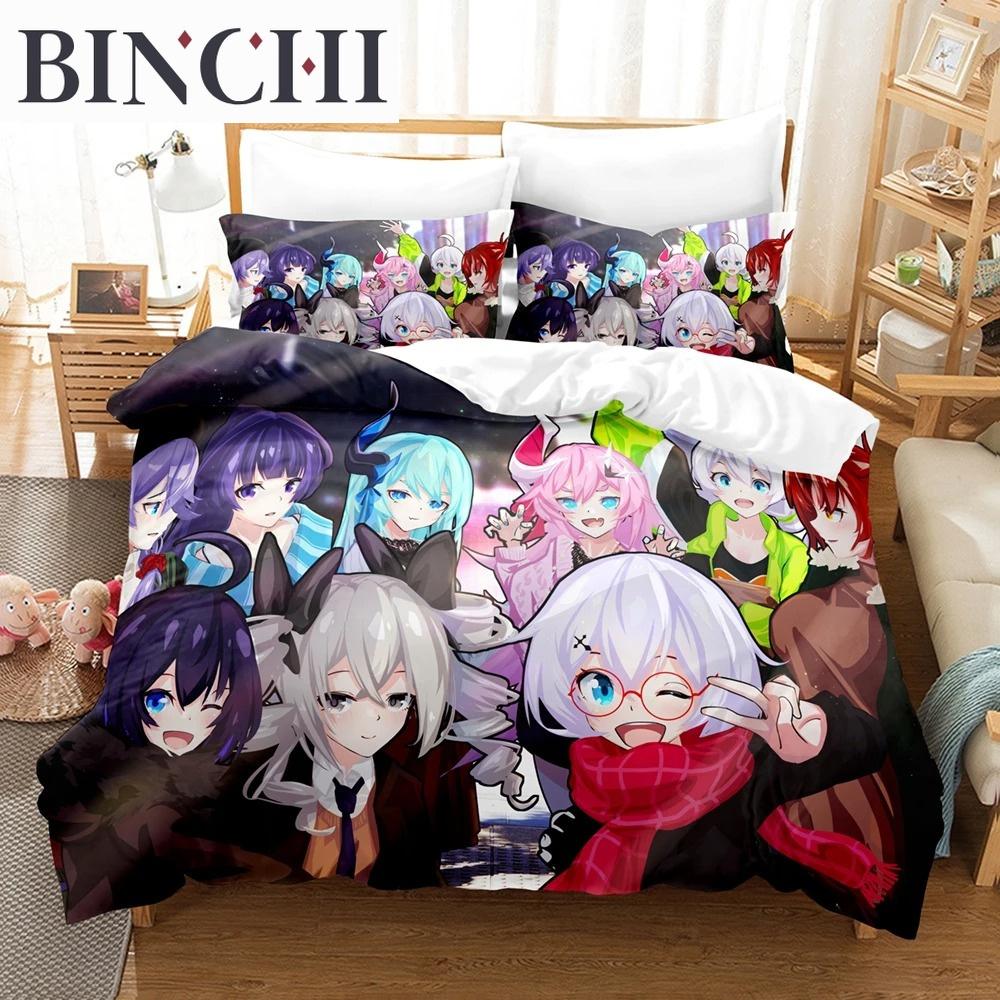 3D Anime Honkai Impact 3rd Bettwäsche-Set Bedrucktes Bettbezug-Set Bettwäsche Steppdeckenbezug Zuhause Für Erwachsene Teenager