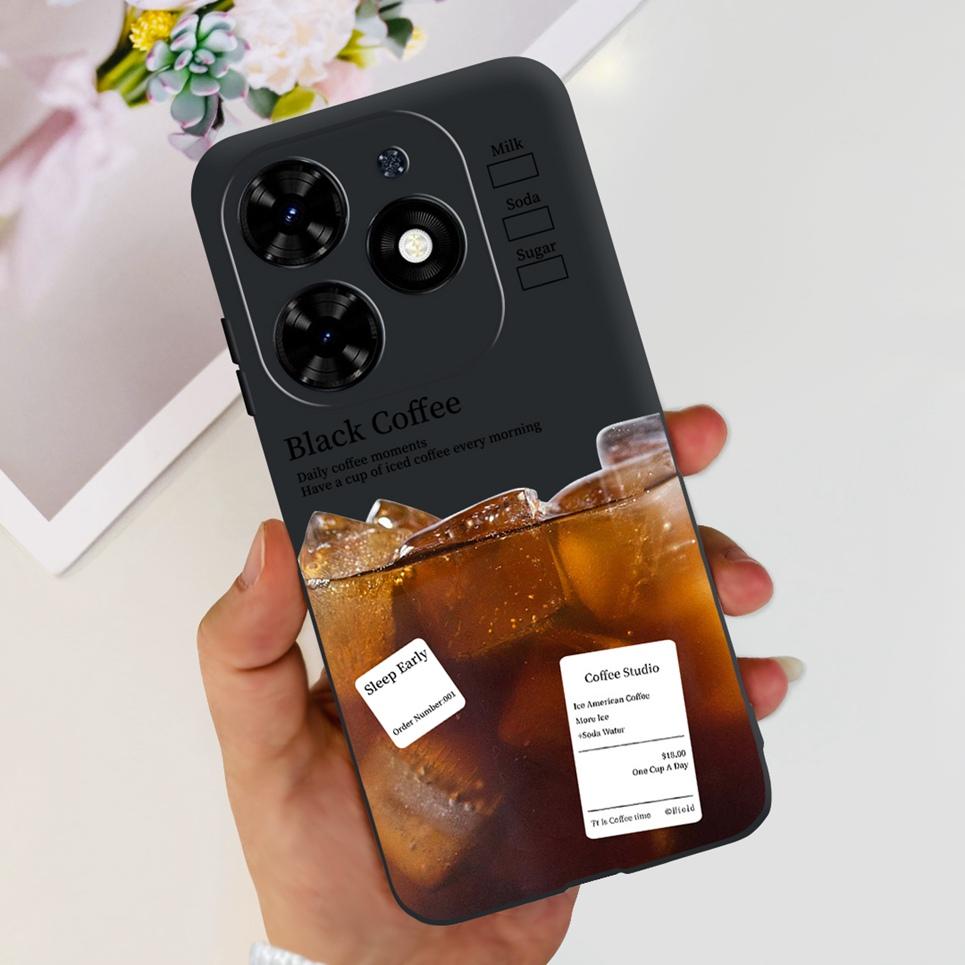 Coque Funda For Infinix Hot 40i Hot40i 2023 New Fashion Back Cover Colorful Painting Print Phone Cases On Hot 40 I Soft Matte
