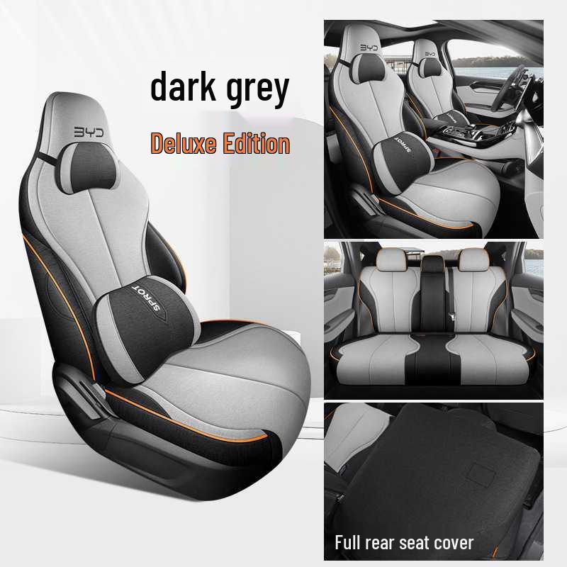 Breathable Linen Full Coverage All-Season Seat Covers for BYD Destroyer 05