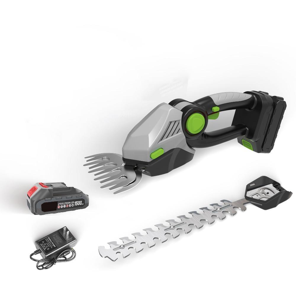 Handheld Wireless Hedge Trimmer Cordless Electric Garden Tool Grass Trimmer  Gardening Tool